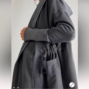Free People Charcoal Jacket
